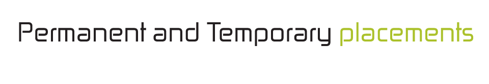 Permanent and Temporary placements